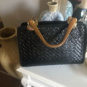 Joske’s wicker tote